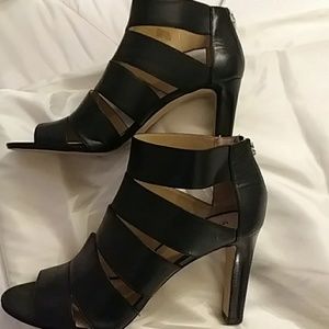 Michael Kors back-zip heels